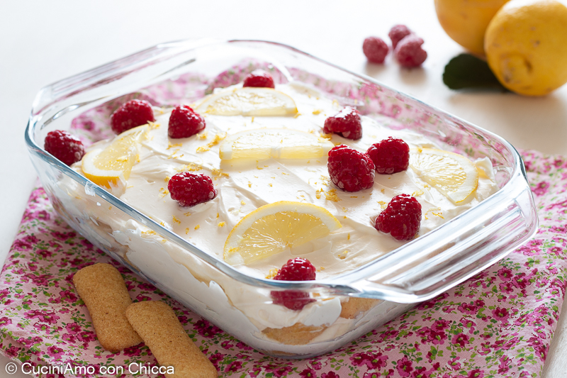 Mattonella di Pavesini al limone