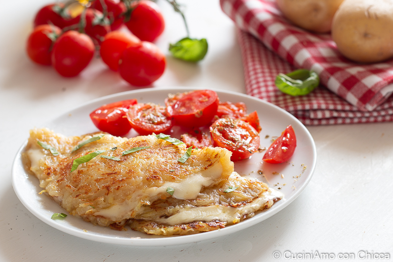Panzerotti di patate in padella