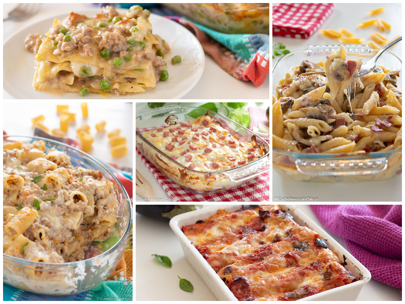 Primi piatti della tradizione da cuocere al forno