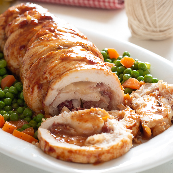 Rollè di pollo con speck
