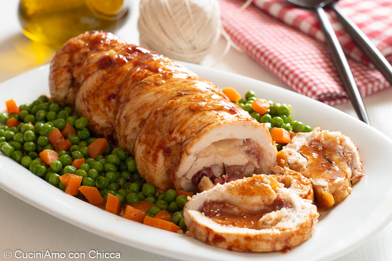 Rollè di pollo con speck