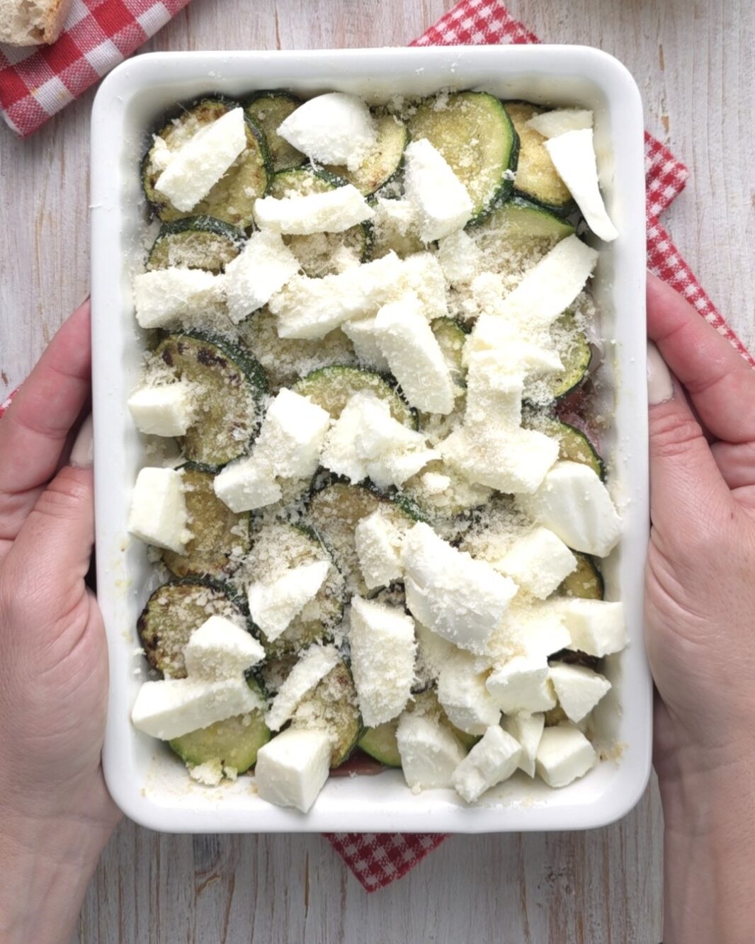 Tortino di zucchine al forno