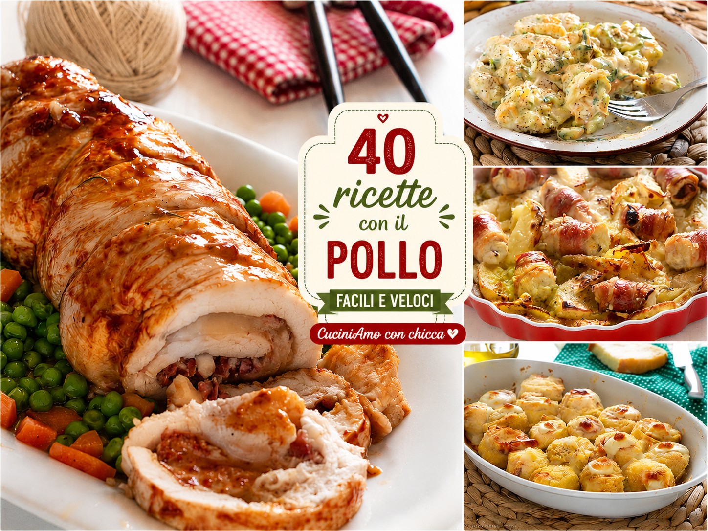 40 ricette con il pollo facili e veloci