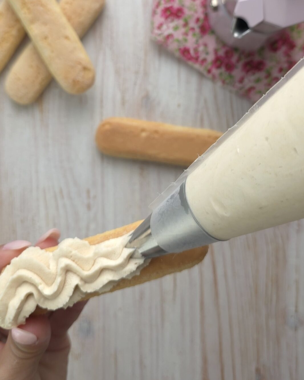 farcite i savoiardi con la crema al caffè