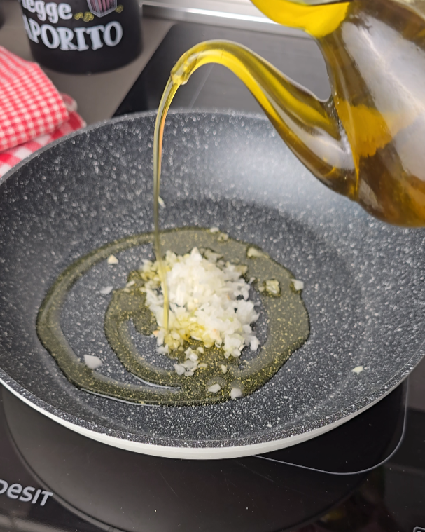 cipolla con olio