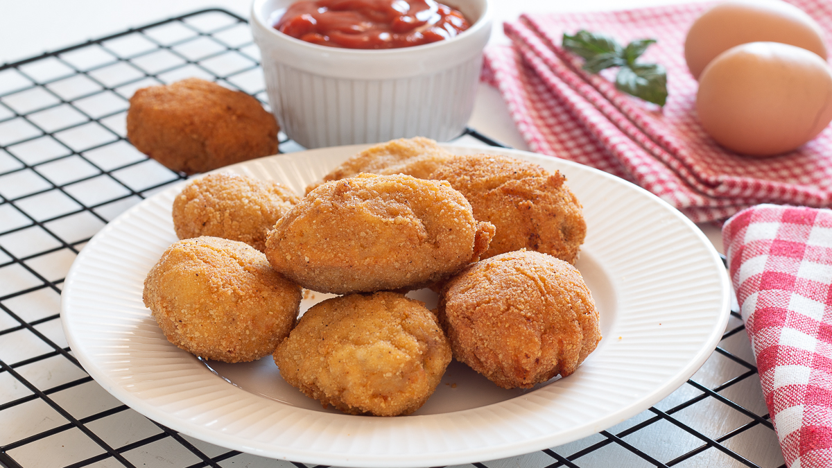 Nuggets di pollo fatti in casa