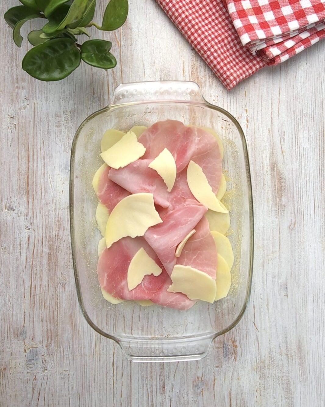 Farcite con prosciutto e formaggio