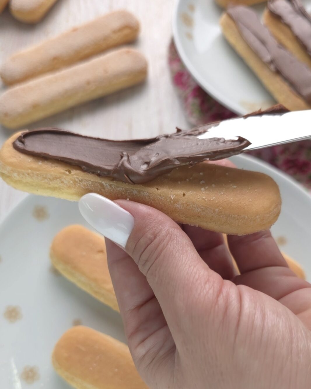 Pasticcini farciti cocco e nutella