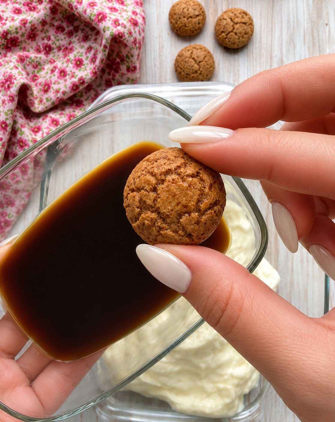 Tiramisù agli amaretti