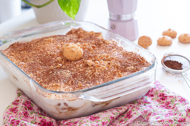 Tiramisù agli amaretti