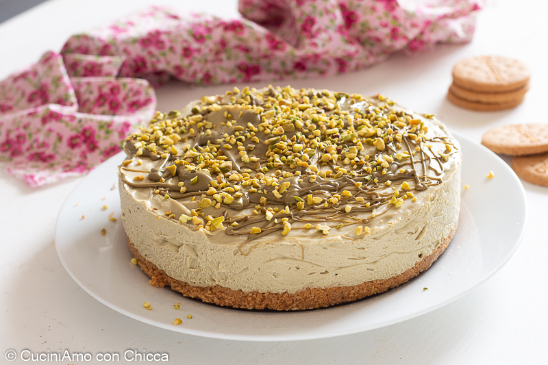 Cheesecake al pistacchio