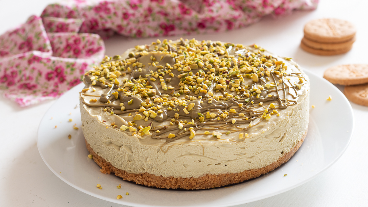 Cheesecake al pistacchio