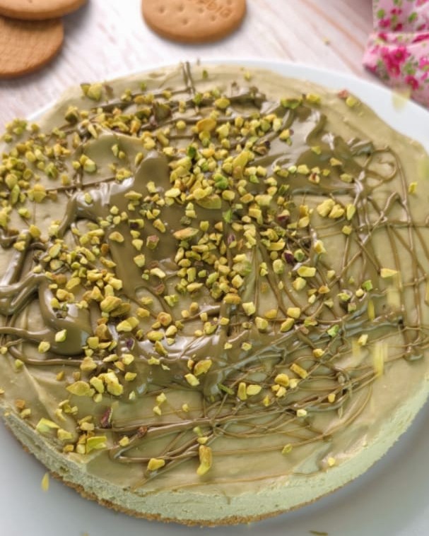 Cheesecake al pistacchio