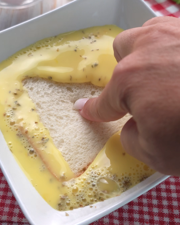 ergete le fette di pane