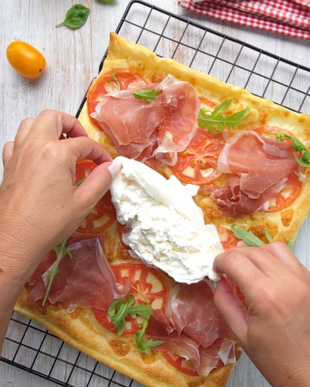 aggiungete la burrata