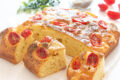 Torta morbida con pomodorini e formaggio