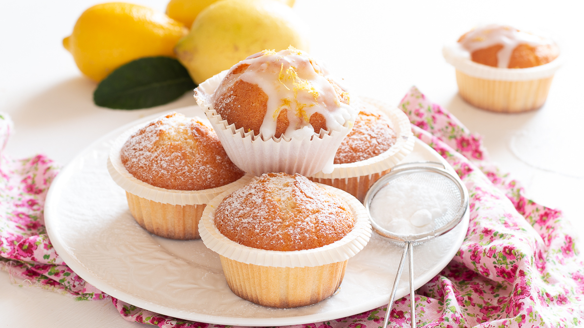 Tortine al limone sofficissime
