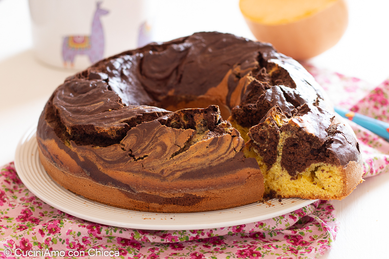 Ciambella zucca e cioccolato