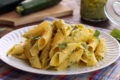 Garganelli con pesto di zucchine