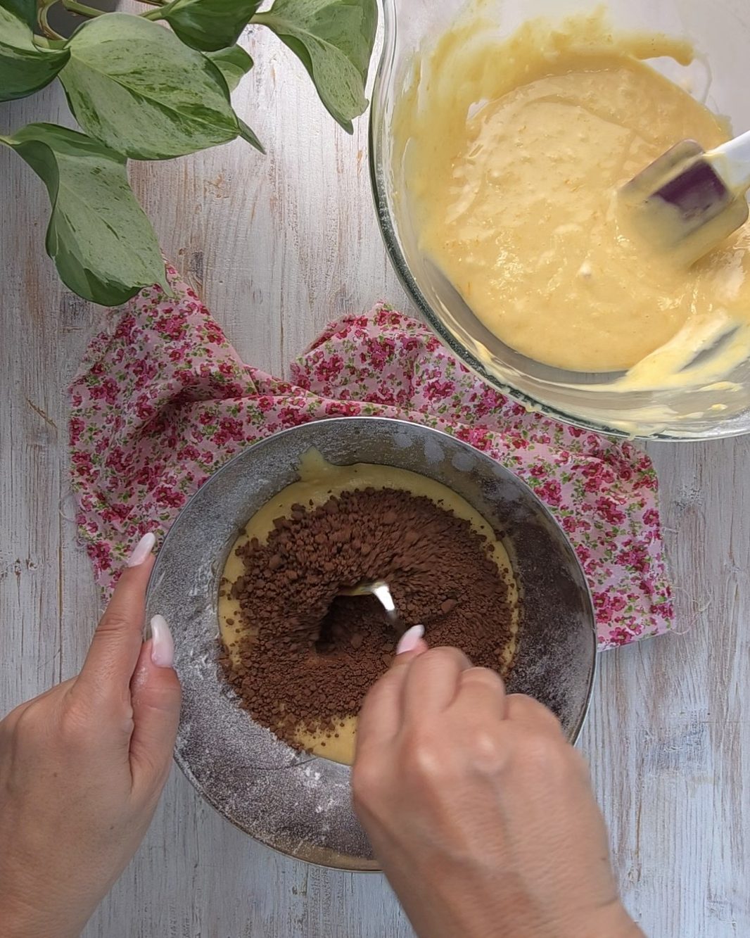 Ciambella zucca e cioccolato