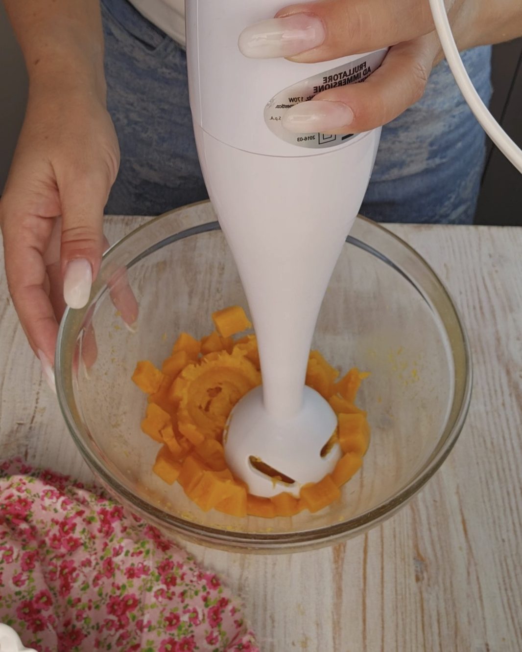 frullate la zucca