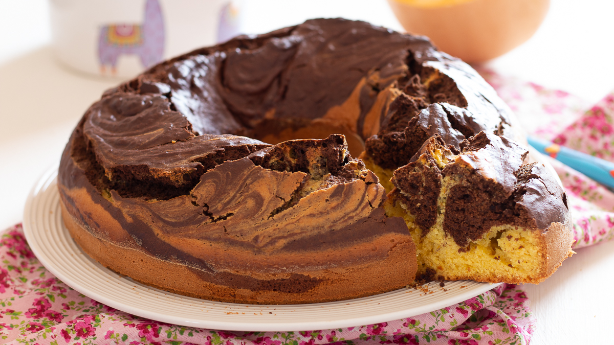 Ciambella zucca e cioccolato
