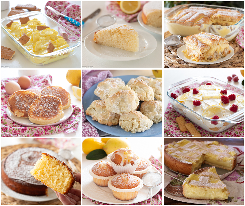 Dolci al limone facili e veloci