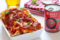 Girelle di pasta fresca al pomodoro