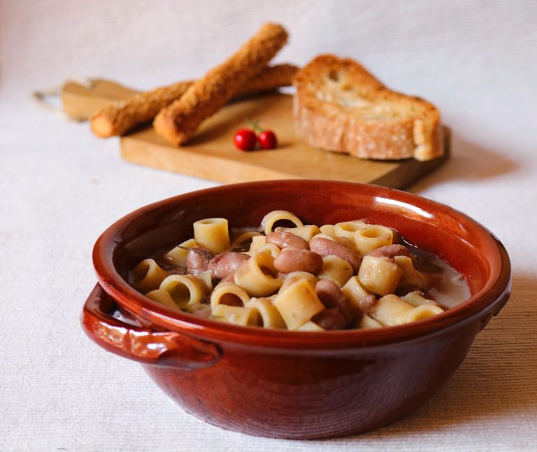 Pasta e fagioli freschi - Ricetta estiva | La cucina di Claudio