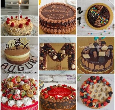 Torte e dolci di compleanno