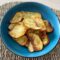 Chips di patate croccanti al forno non fritte