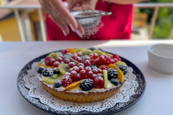 Crostata con Crema Pasticcera e Frutta fresca