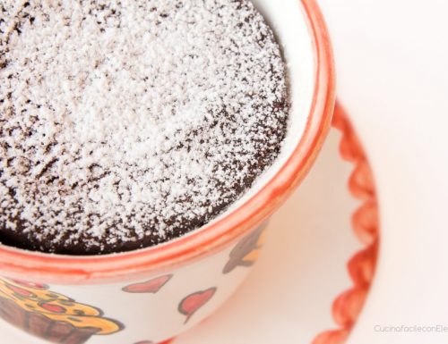 Torta al microonde in tazza (al cioccolato)