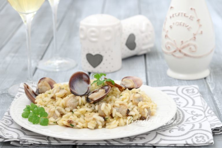 RISOTTO ALLE VONGOLE CREMOSO veloce e gustosissimo