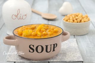 ZUPPA di CECI ZUCCA e PATATE cremosa e calda