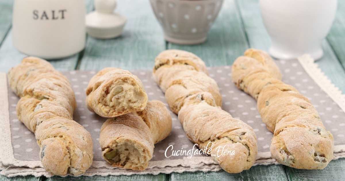 PANE VELOCE alle OLIVE furbo senza lievitazione