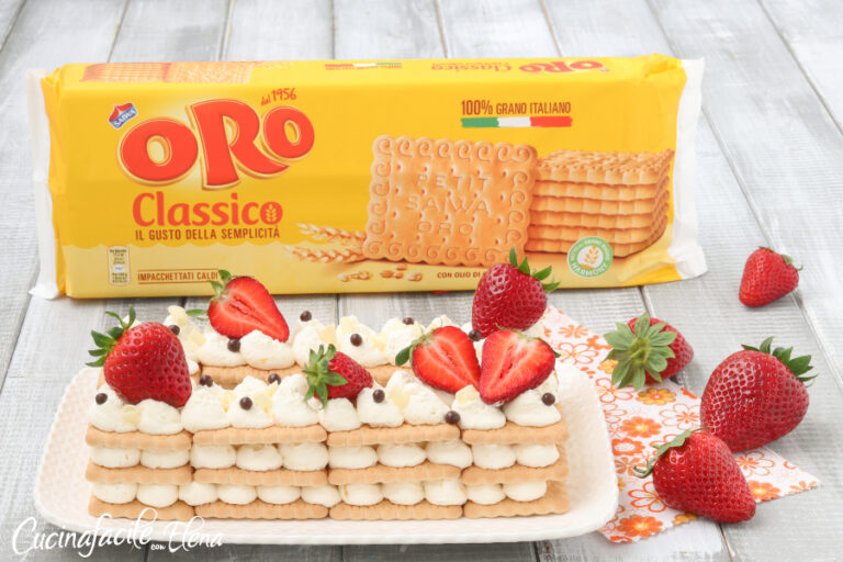 CREAM TART DI BISCOTTI un dolce senza cottura