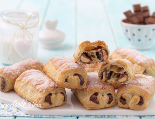 Fagottini ai cioccolatini