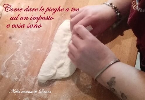 COME DARE LE PIEGHE A TRE AD UN IMPASTO E COSA SONO – con video-tutorial