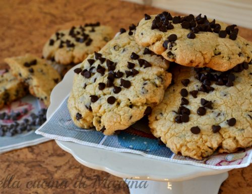 American Chocolate Cookies, biscotti americani