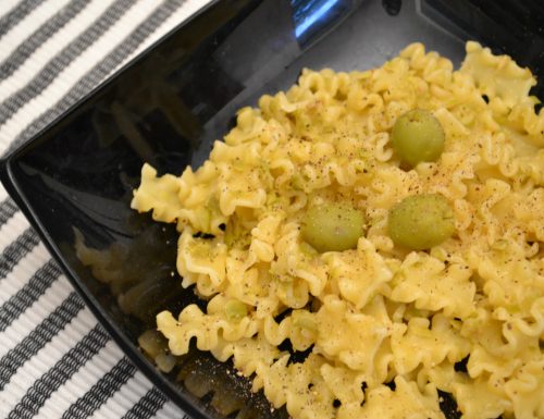 Pasta alle olive verdi, ricetta semplice e veloce