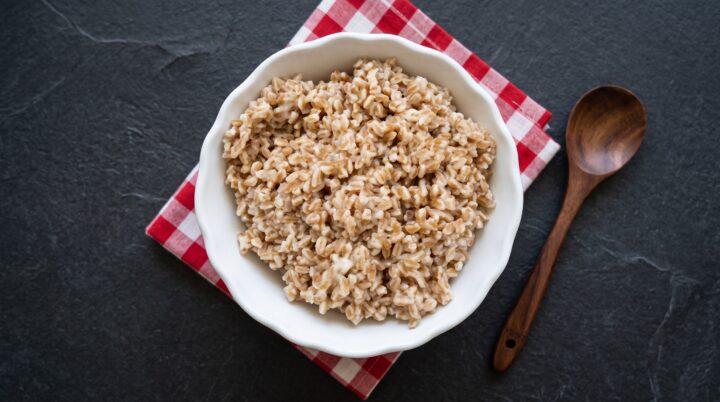 farro cotto per assorbimento 