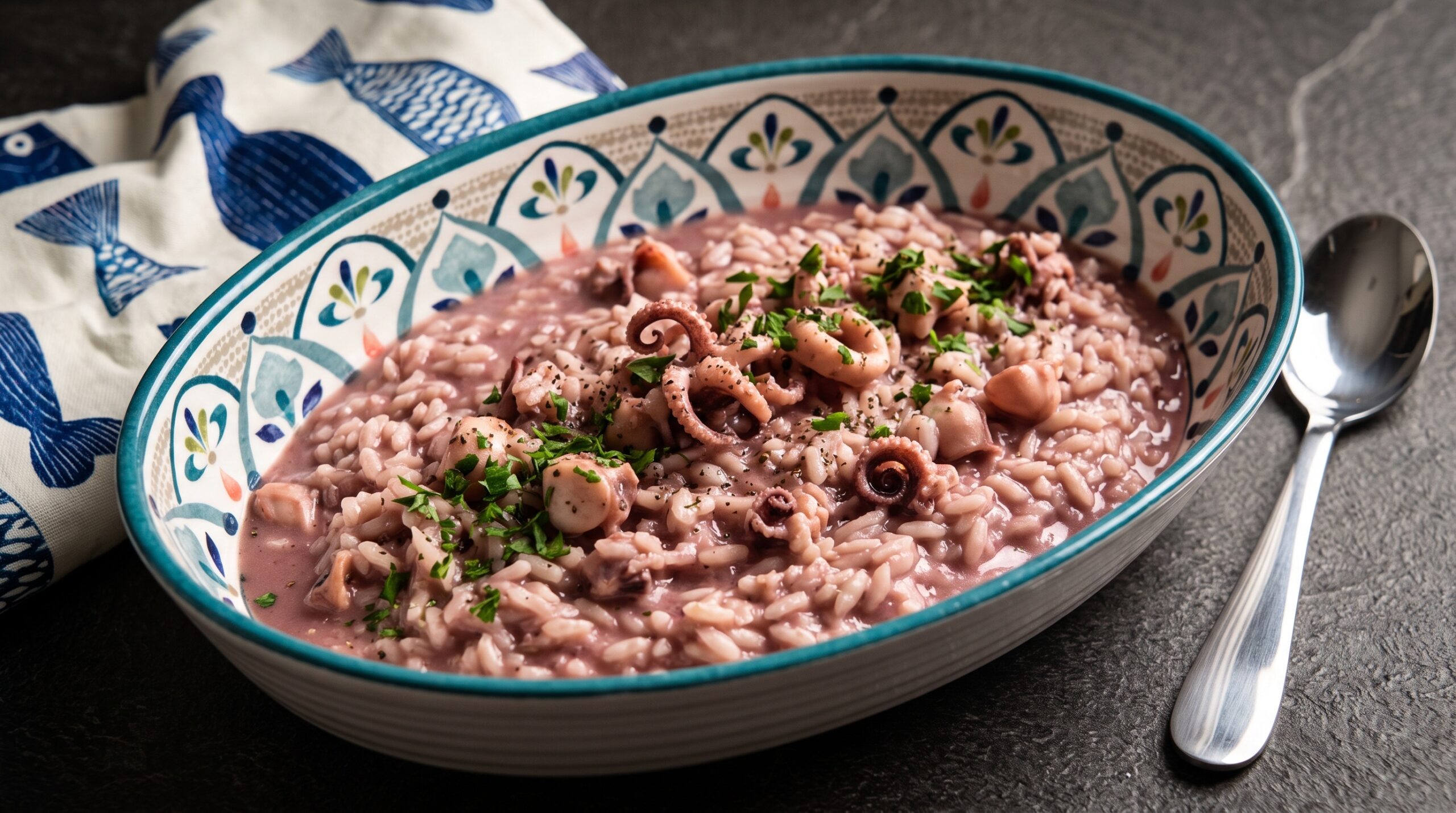 risotto ai moscardini