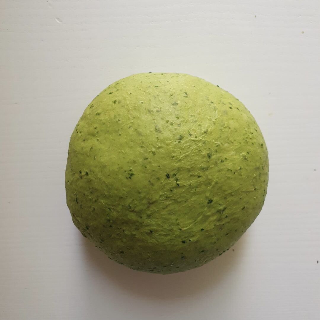 Panini verdi agli spinaci 