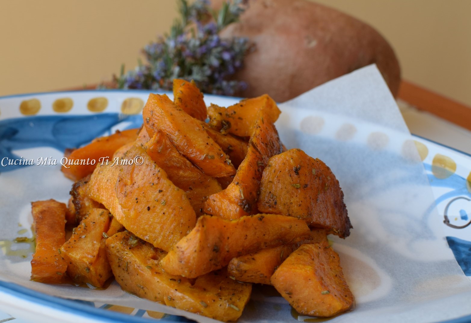 come fare le patate dolci al forno