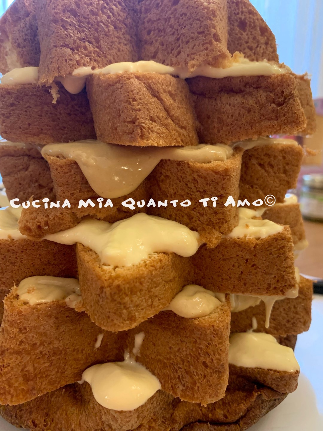 Pandoro Farcito Con Crema Al Mascarpone Cucina Mia Quanto Ti Amo