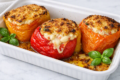 Peperoni ripieni di ricotta al forno: ricetta facile e cremosa