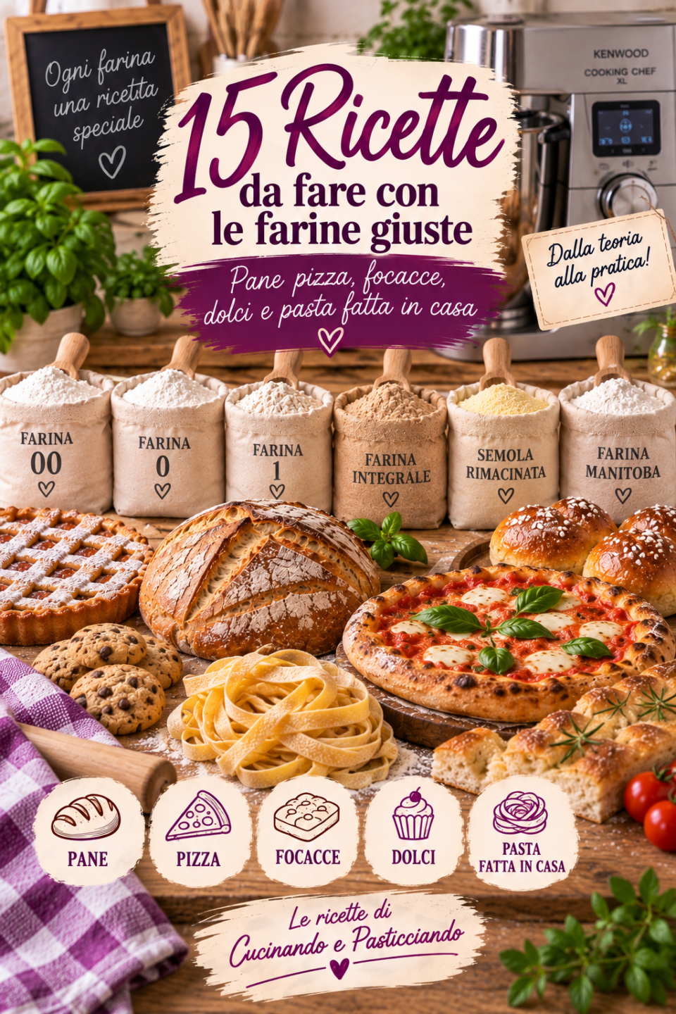 15 ricette con le farine giuste