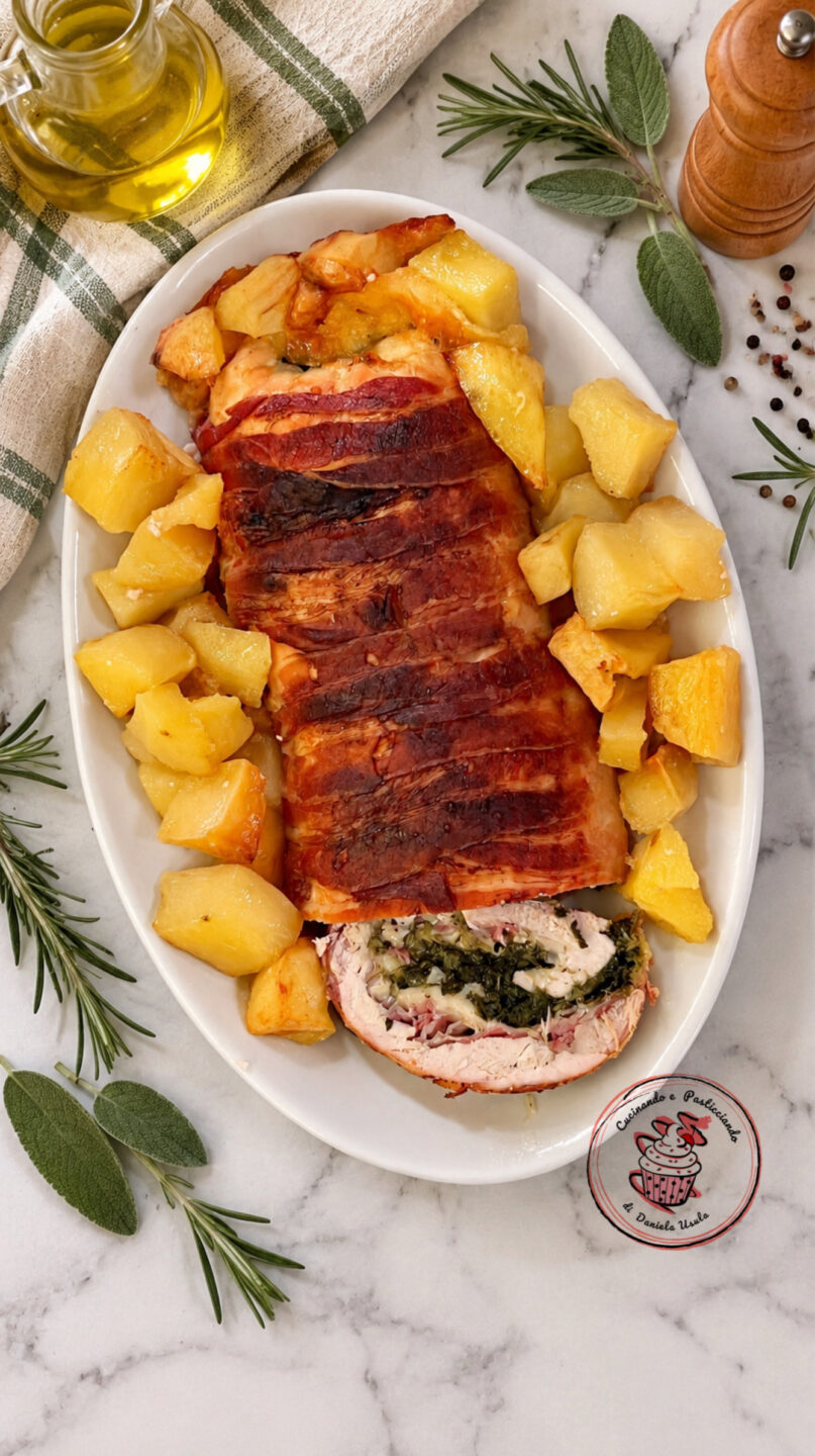 ROTOLO DI POLLO FARCITO