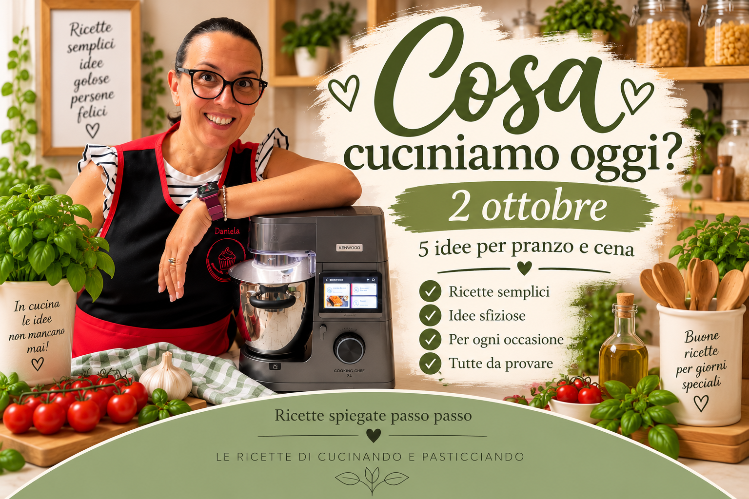 cosa cuciniamo oggi